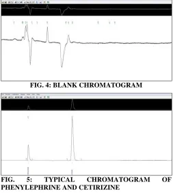 FIG. 4: BLANK CHROMATOGRAM 