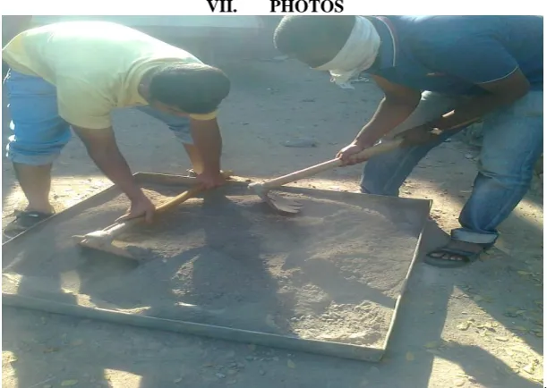 Figure 12.Slump Cone Test  