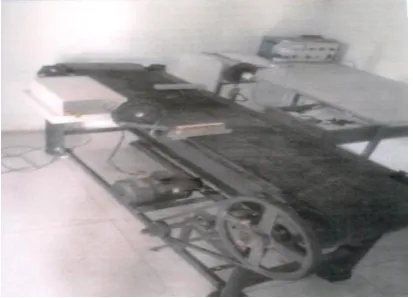 Figure 2. shows the actual Automatic Sorting Machine Using Conveyor Belt developed in lab for sorting Cubical Component   