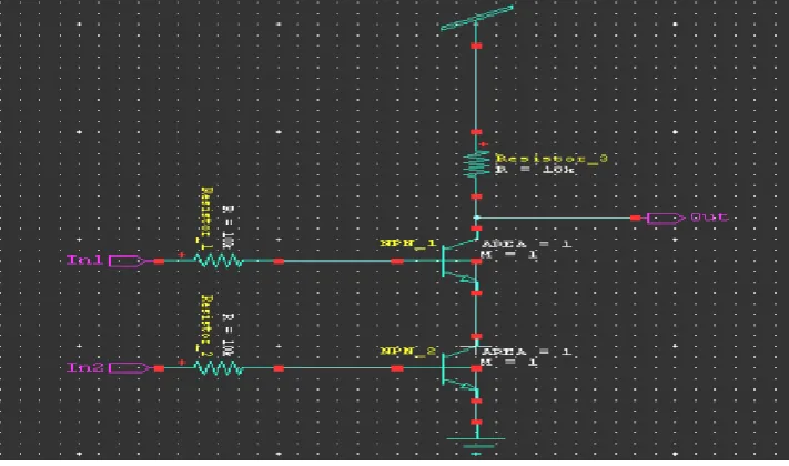 Fig. 1 RTL NOR gate 
