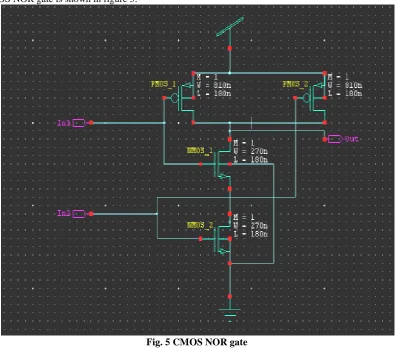 Fig. 4 ECL NOR gate 