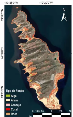 Figure 3: Satellite derived bathymetry for the PNZMAES. 