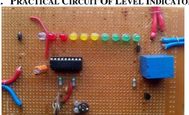 Table 1. Status of LED’s according to battery level  