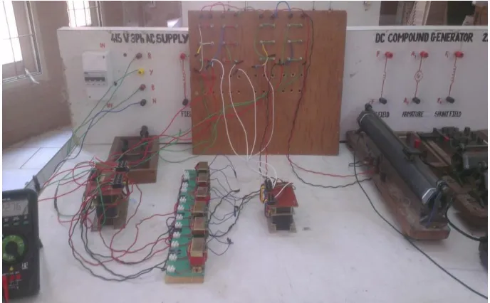 Figure 6. Hardware model of pulse converter 