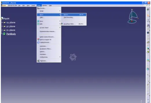 Figure 4. Screen short of Start with Macro 