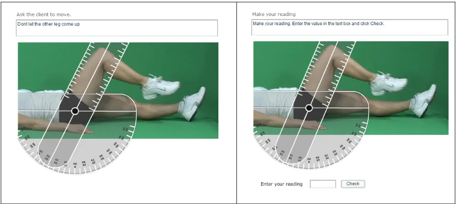 Figure 1: Position the client. 