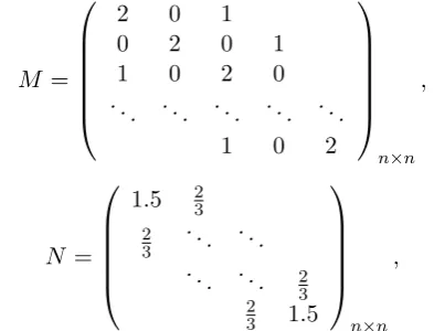 Table 2: Results of comparisons for Experiment 4.1when n = 200.