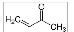 FIG. 1: STRUCTURE OF MVK [BUT-3-EN-2-ONE]  14 