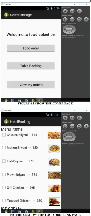 FIGURE 6.3 SHOW THE COVER PAGE  