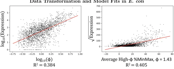 Figure 3: A: Predicted codon usage for the amino acid phenylalanine’s two synonymous codons,TTC and TTT, in E