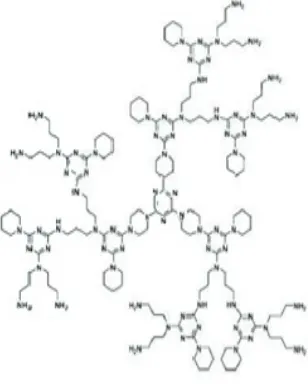 Figure 7: Polymer dendrimer, P [2]