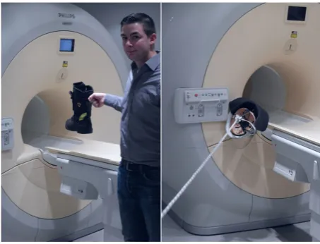 Figure 2. Testing of Gloves With the Manual Force Meter.