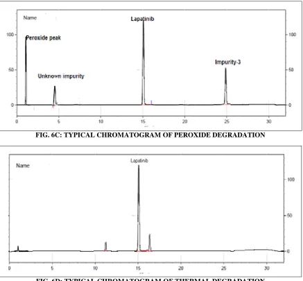 FIG. 6C: TYPICAL CHROMATOGRAM OF PEROXIDE DEGRADATION 