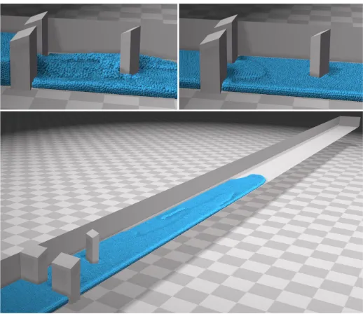 Figure 4 Example of mesh simplification using Quadric Based Edge Collapse Decimation. 