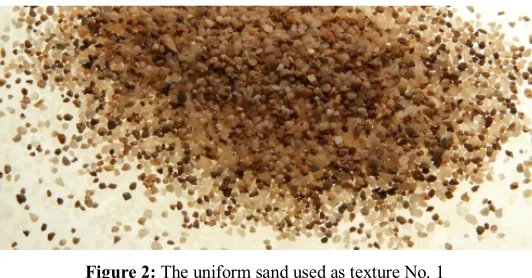 Figure 2: The uniform sand used as texture No. 1 