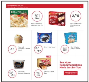 Figure 11. Jenn’s diet supporting her dessert cravings. 