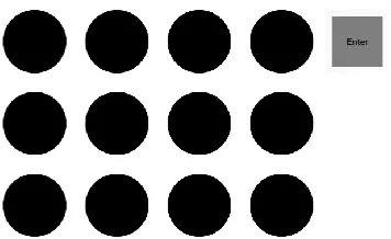 Figure 9. Prototype of a gaze-based graphical scheme. 