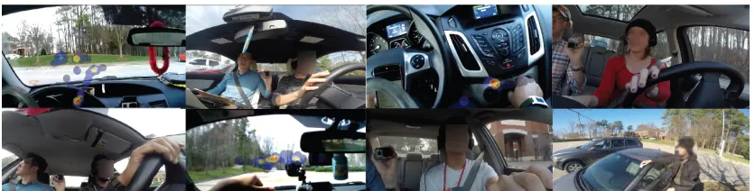 Figure 2. Images of how to wear the eye tracking device (Study 1). 
