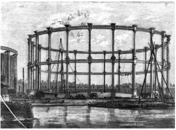 Fig. 1 Bethnal Green gasholder (1858) 