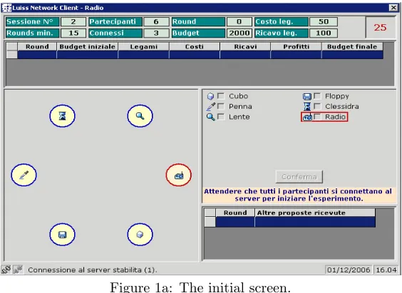 Figure 1a: The initial screen.
