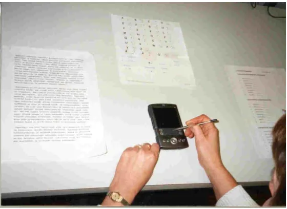 Figure 2.The test environment for the communicator 