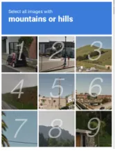 Figure 3: A math-based CAPTCHA used during the study.