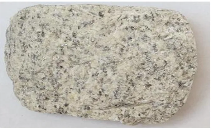 Figure 2: Granitic  Rock 