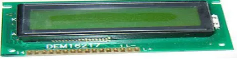 Fig 4. Liquid Crystal Display(LCD) 