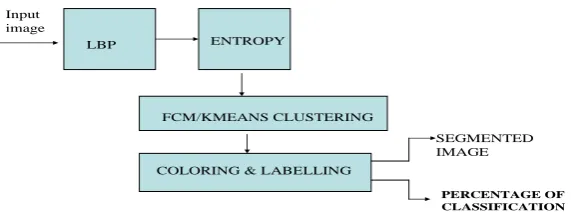Fig. 1 Block Diagram of Texture Segmentation 