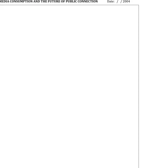 Figure 1: diary format Diarist No:___ 