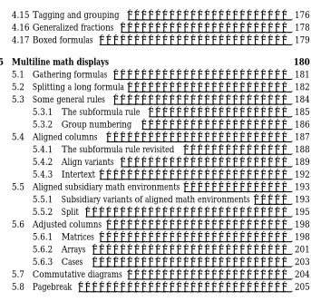 Tables and ﬁgures . . . . . . . . . . . . . . . . . . . . . .