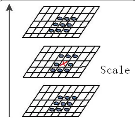 Fig. 5 Gaussian pyramid of each group