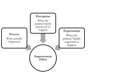 Figure 1. Patient Experience Framework  