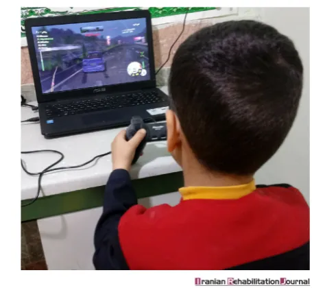 Figure 2. Playing SHOFER computer game