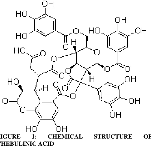 FIGURE CHEBULINIC ACID 