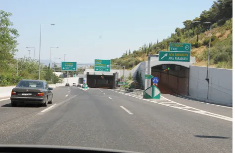 Fig. 2 Short break in guard rails