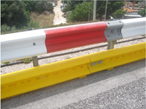 Fig. 5 Secondary rail to protect motorcyclists