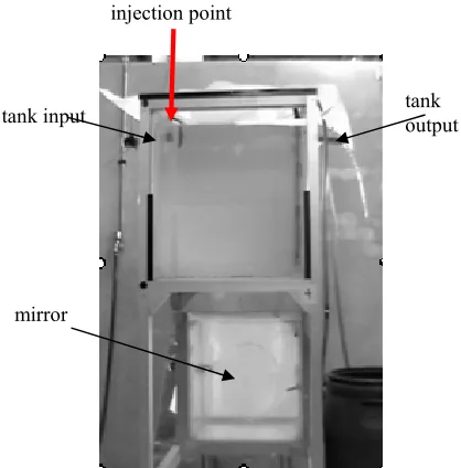 Figure 2. The pilot tank and its details 