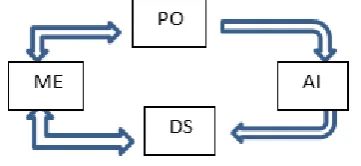 Figure 2. The hierarchical structure of COBIT 