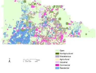 Figure 2.  Representation of Hernando County Land Use Data 