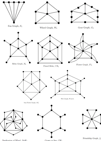 Figure 1. Some cycle related graphs.  