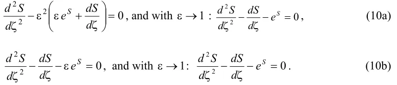 Table 3. Some special nonlinear transformations in case of approximate symmetries                        of eq.(7)