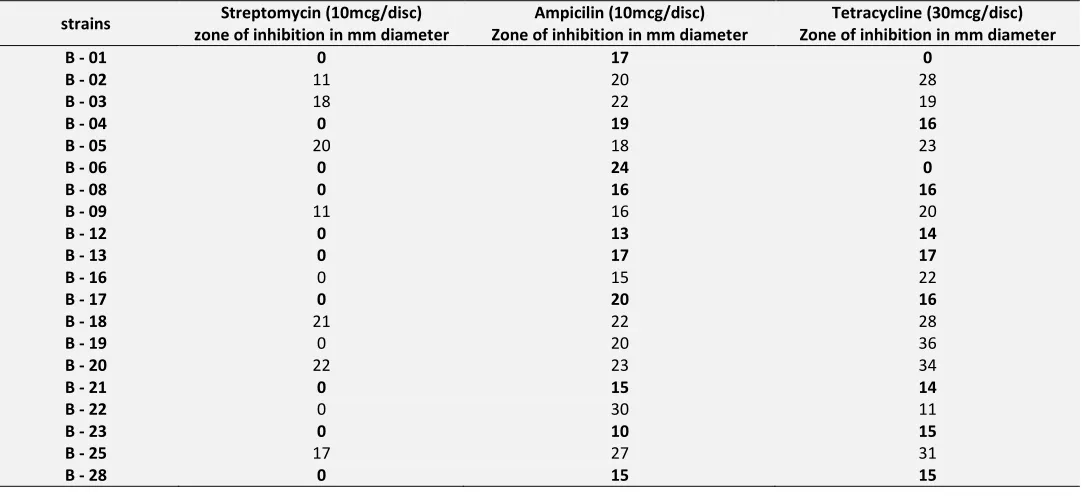 TABLE: 2 ISOLATED STRAINS FROM BEAF INTESTINE 