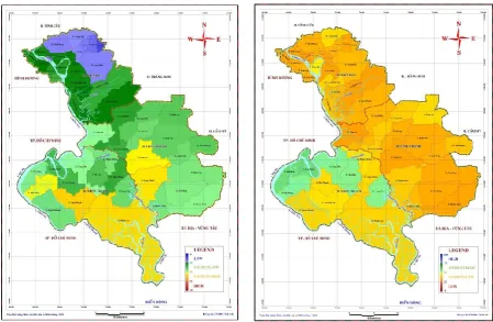 Fig. b. Map of sensitivity to salinization (2014) 
