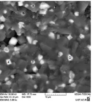 TABLE 3. Range and average size of zirconia particles 