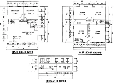 Figure 3: Typical Saudi house (Ahmad, 2004)in winter, the lowest temperature ranges from 8–14ºC and the highest ranges from 20–28ºC