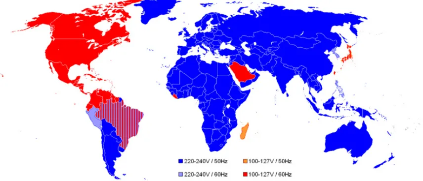 Figure 3 – Power and Frequency by Region 