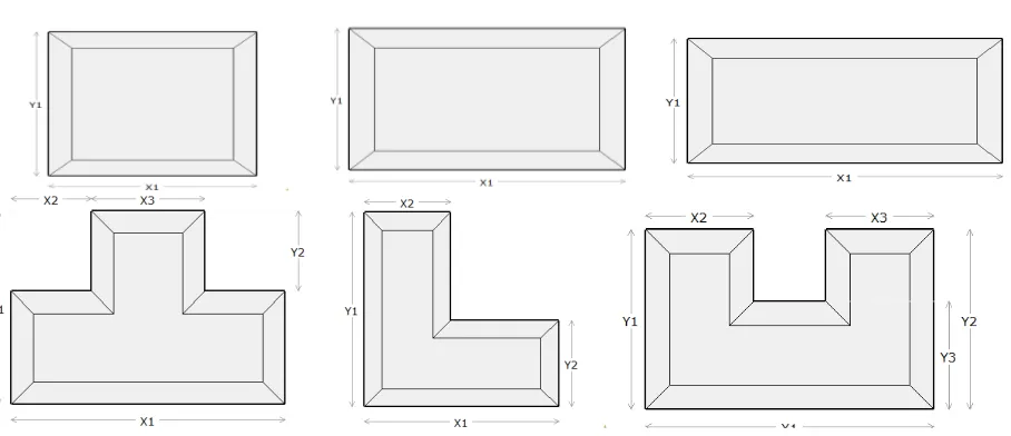Figure 1: Selected Shapes 