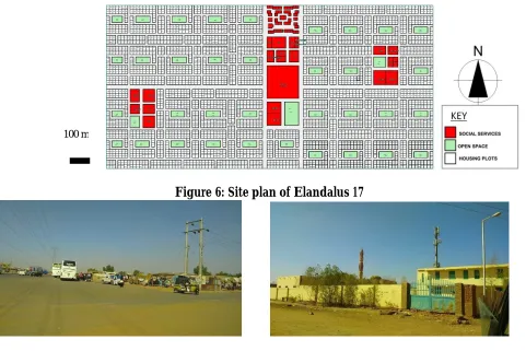 Figure 6: Site plan of Elandalus 17 