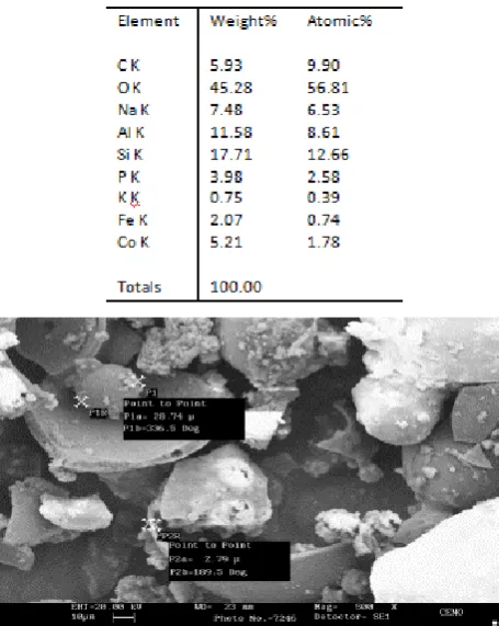 Table 5. Chemical composition of CPCNC  